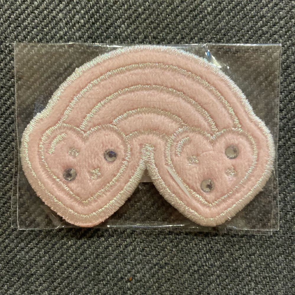 Stoney Clover Lane pink rainbow patch